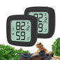 Reptile Thermometer and Hygrometer – Fast Accurate LCD Digital Temp & Humidity Meter for Bearded Dragon Tank Accessories