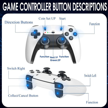 2026 New Retro Gaming Console with 23 Emulators & 20,000+ Built-in Games