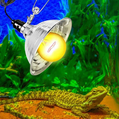 Reptile Lamp Set-Lighting 300W-Aluminum Reptile Heating Lamp Stand