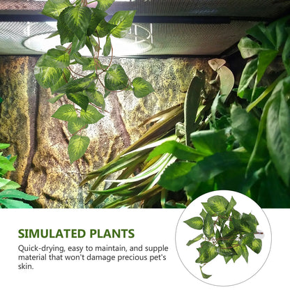 Lifelike Artificial Reptile Plants