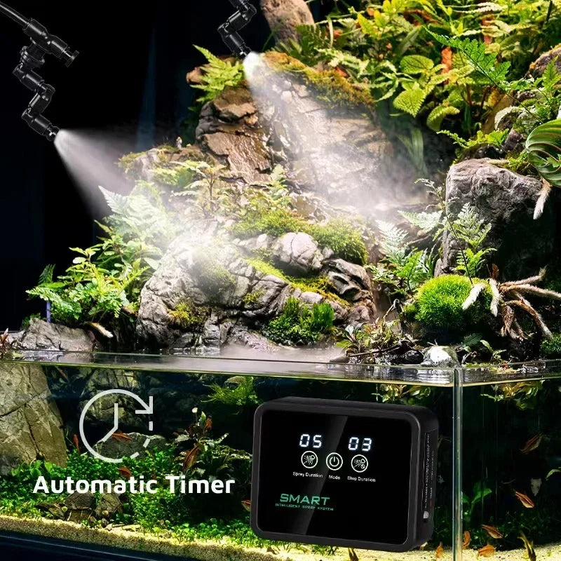 Reptile Spray System-Terrariums Humidifier (Electronic Timer)