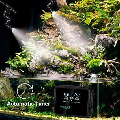 Reptile Spray System-Terrariums Humidifier (Electronic Timer)