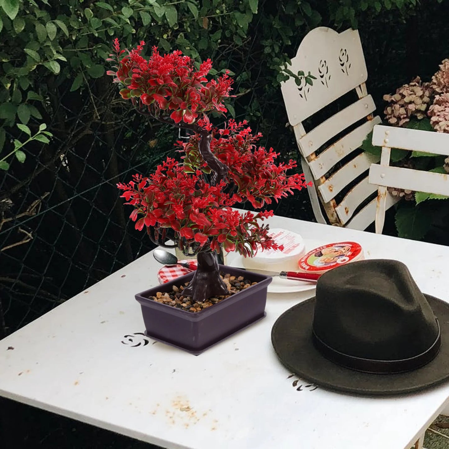 Fake Potted Bonsai Plant