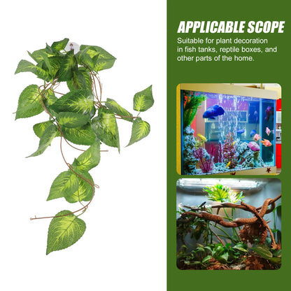 Lifelike Artificial Reptile Plants