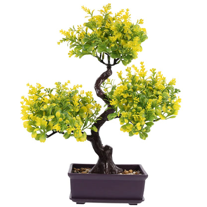 Fake Potted Bonsai Plant