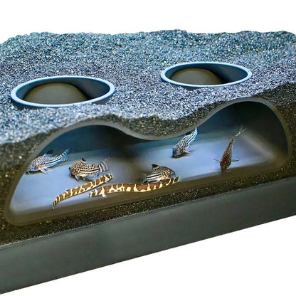 Multifunctional Aquarium Underground Tunnel Cave Curve