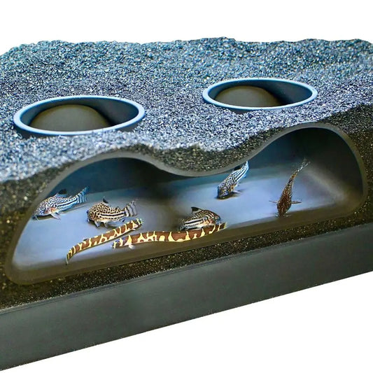 Multifunctional Aquarium Underground Tunnel Cave Curve