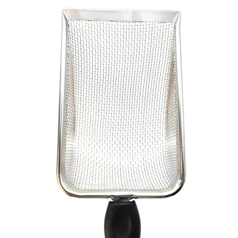 Metal Sand Shovel - Stainless Steel Fine Mesh