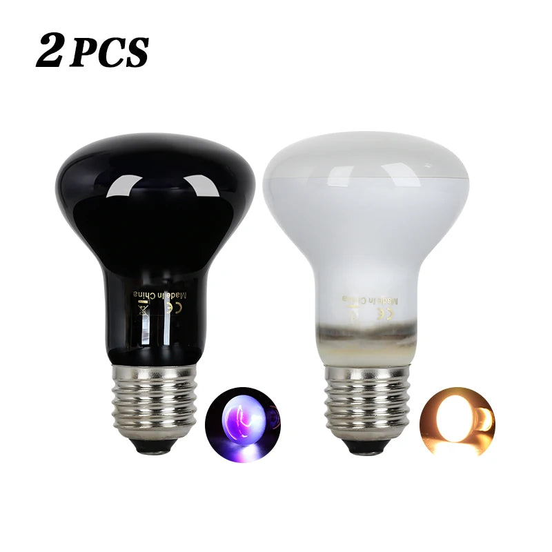Reptile Heating Lamp Bulb 75W Thermal Preservation Heat