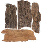 4Pc Natural Cork Bark Flat Reptile Tree Bark