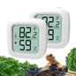 Reptile Thermometer and Hygrometer – Fast Accurate LCD Digital Temp & Humidity Meter for Bearded Dragon Tank Accessories