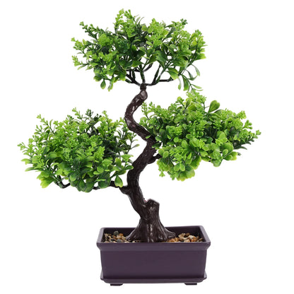 Fake Potted Bonsai Plant