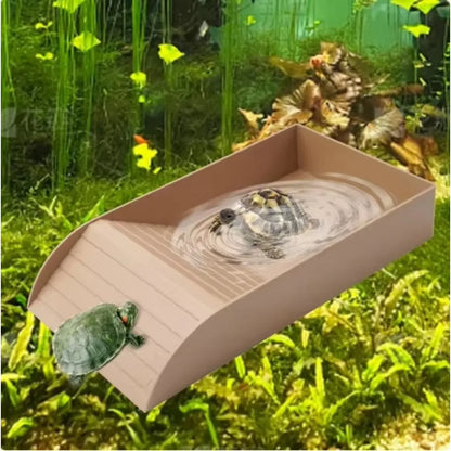 Reptile Water Bowl with Ramp