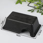 Reptile Enclosure Black Ventilation Hiding Cave