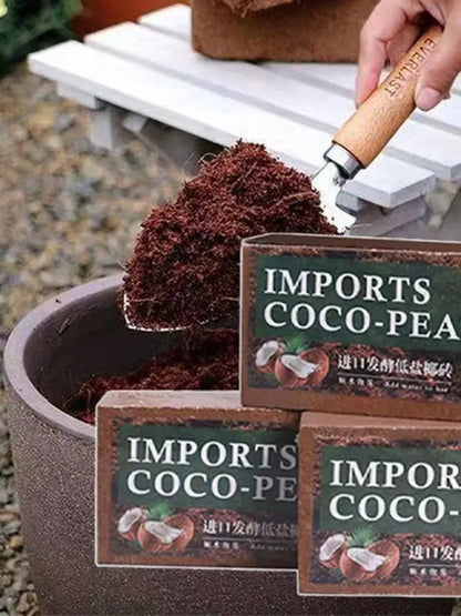 Organic Compressed Coco Coir Brick