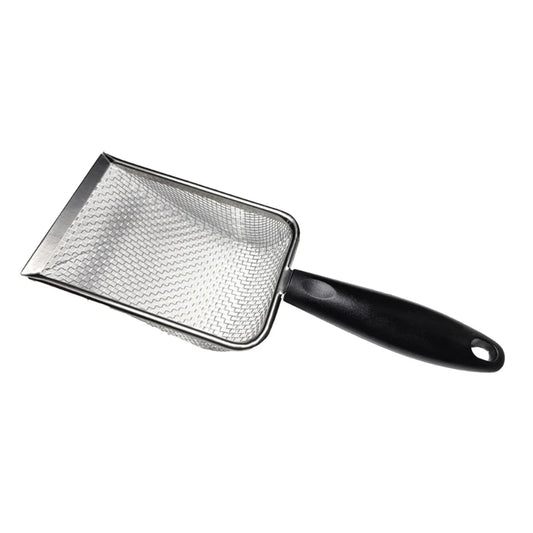 Metal Sand Shovel - Stainless Steel Fine Mesh