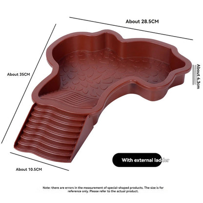 Reptile Water Bowl with Ramp