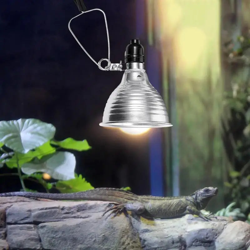 Reptile Lamp Set-Lighting 300W-Aluminum Reptile Heating Lamp Stand