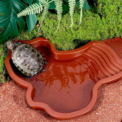 Reptile Water Bowl with Ramp