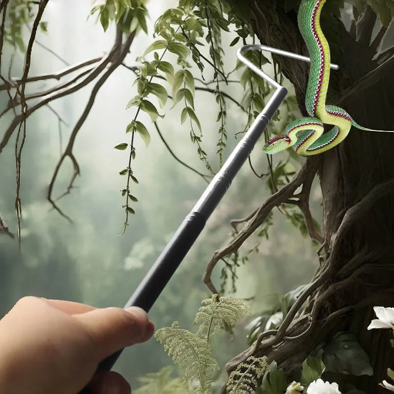 Snake Handling Hook - 1PC Extendable Reptile Tool