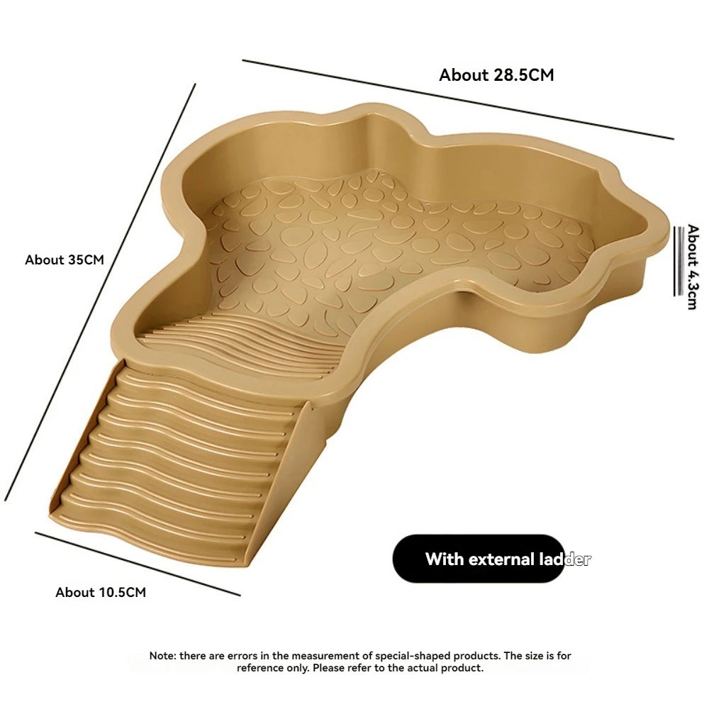 Reptile Water Bowl with Ramp