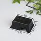 Reptile Enclosure Black Ventilation Hiding Cave