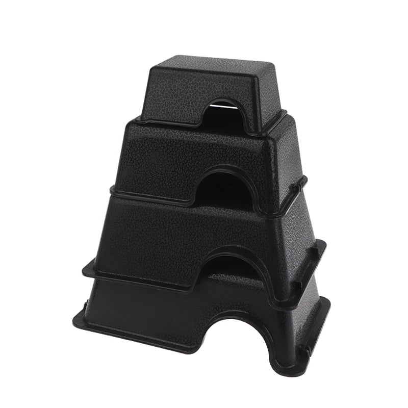 Reptile Enclosure Black Ventilation Hiding Cave