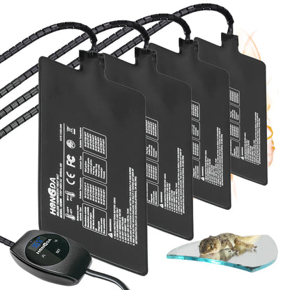 6W 11W 23W 36W Reptile Heat Mat with Thermostat for Indoor Terrarium