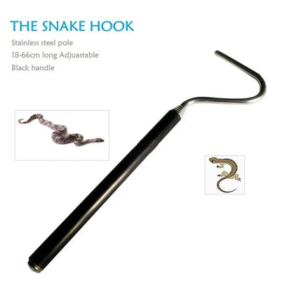 Snake Handling Hook - 1PC Extendable Reptile Tool