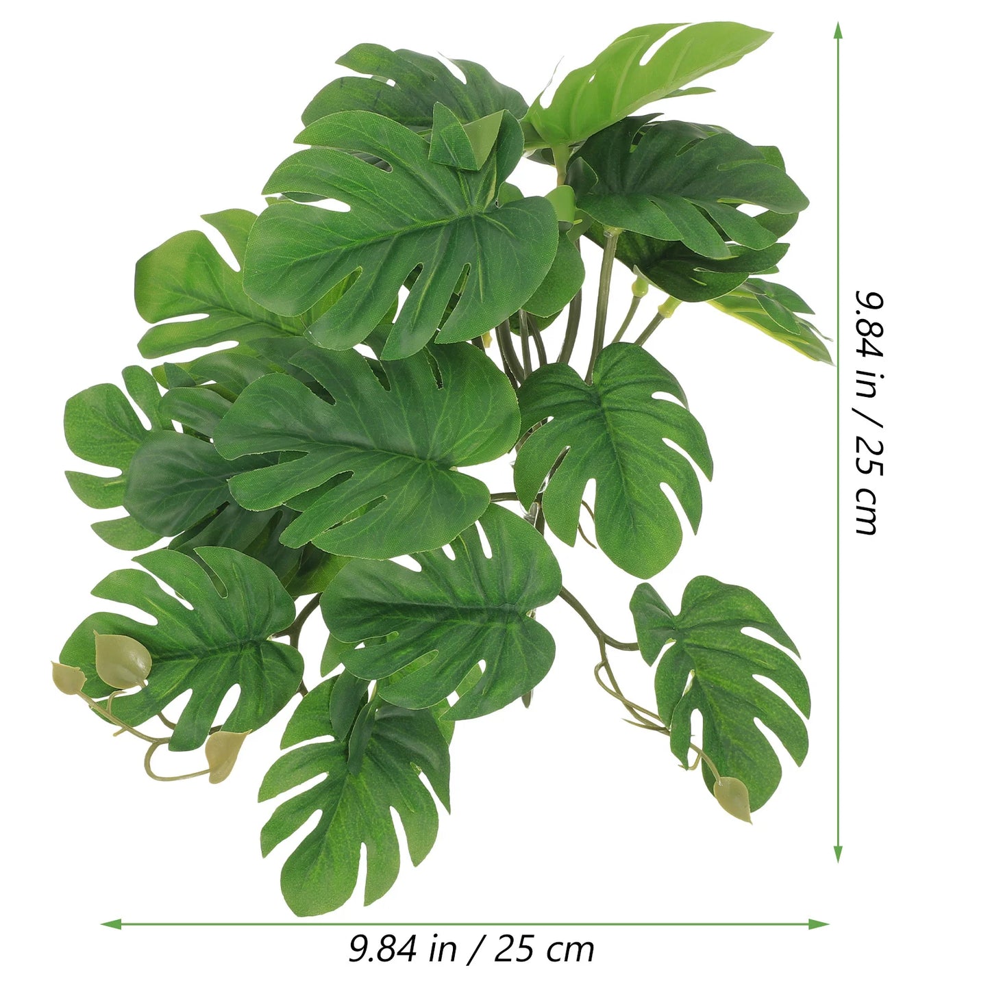 Reptile Plants For Terrarium ( Decor Fake Plants)