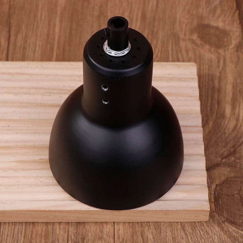 Reptile Light Fixtures Animals Heat Lamp Protector Lampshade Shell Metal Supplies Reflector Dome Heating Habitat Lighting