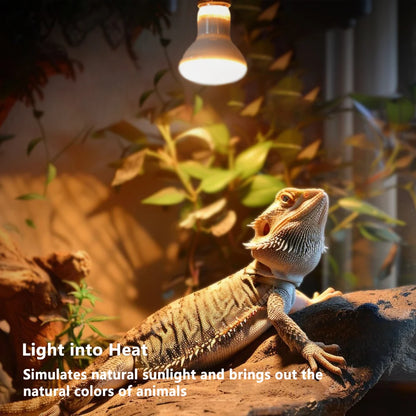 Reptile Heating Lamp Bulb 75W Thermal Preservation Heat